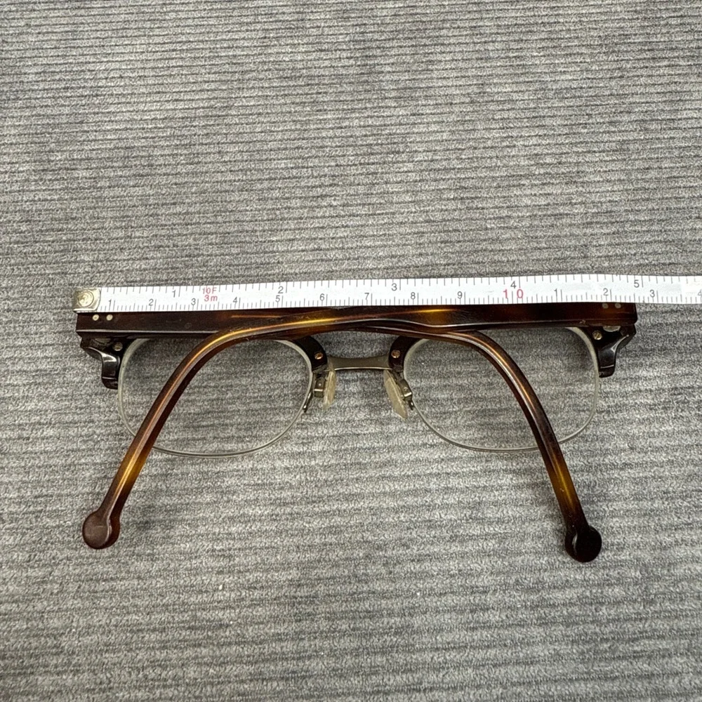 l.a.Eyeworks Thunder 159442 Tortoise Gold Eyeglasses‎ Frames Japan Handcrafted